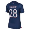 Camiseta de fútbol Paris Saint-Germain 2023-24 C. Soler 28 Primera Equipación - Mujer